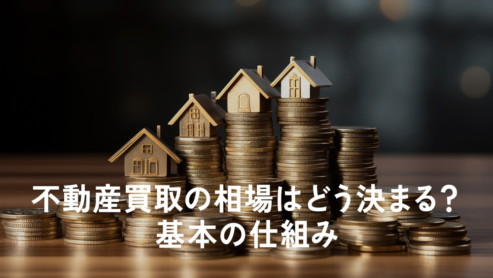 不動産買取の相場はどう決まる？基本の仕組み