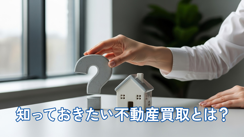 知っておきたい不動産買取とは？