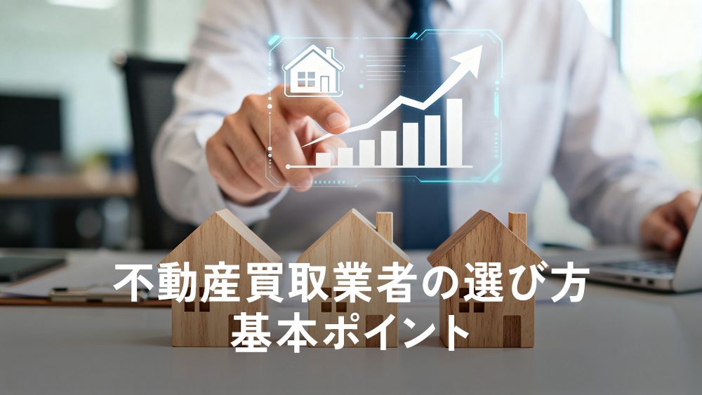 不動産買取業者の選び方｜基本ポイント