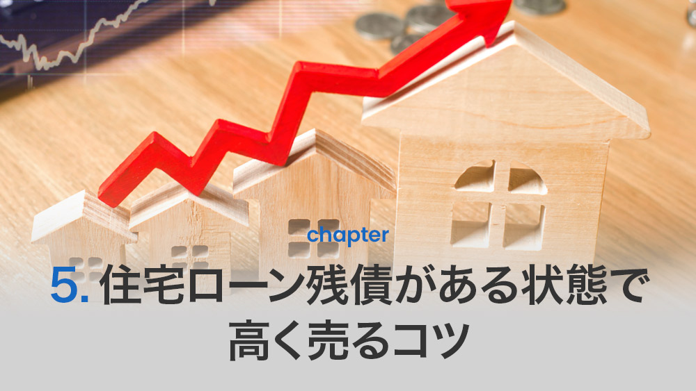 住宅ローン残債がある状態で高く売るコツ